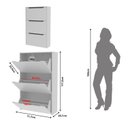 Ver imagem 6 de Sapateira Basculante 3 Portas Mariel