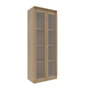 Ver imagem 4 de Armário para Escritório com 2 Portas de Vidro e 4 Prateleiras Me4189