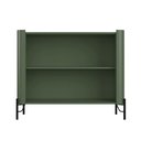 Ver imagem 3 de Balcão Buffet com 2 Portas 98,5cm Pés em Metal 100% Mdf