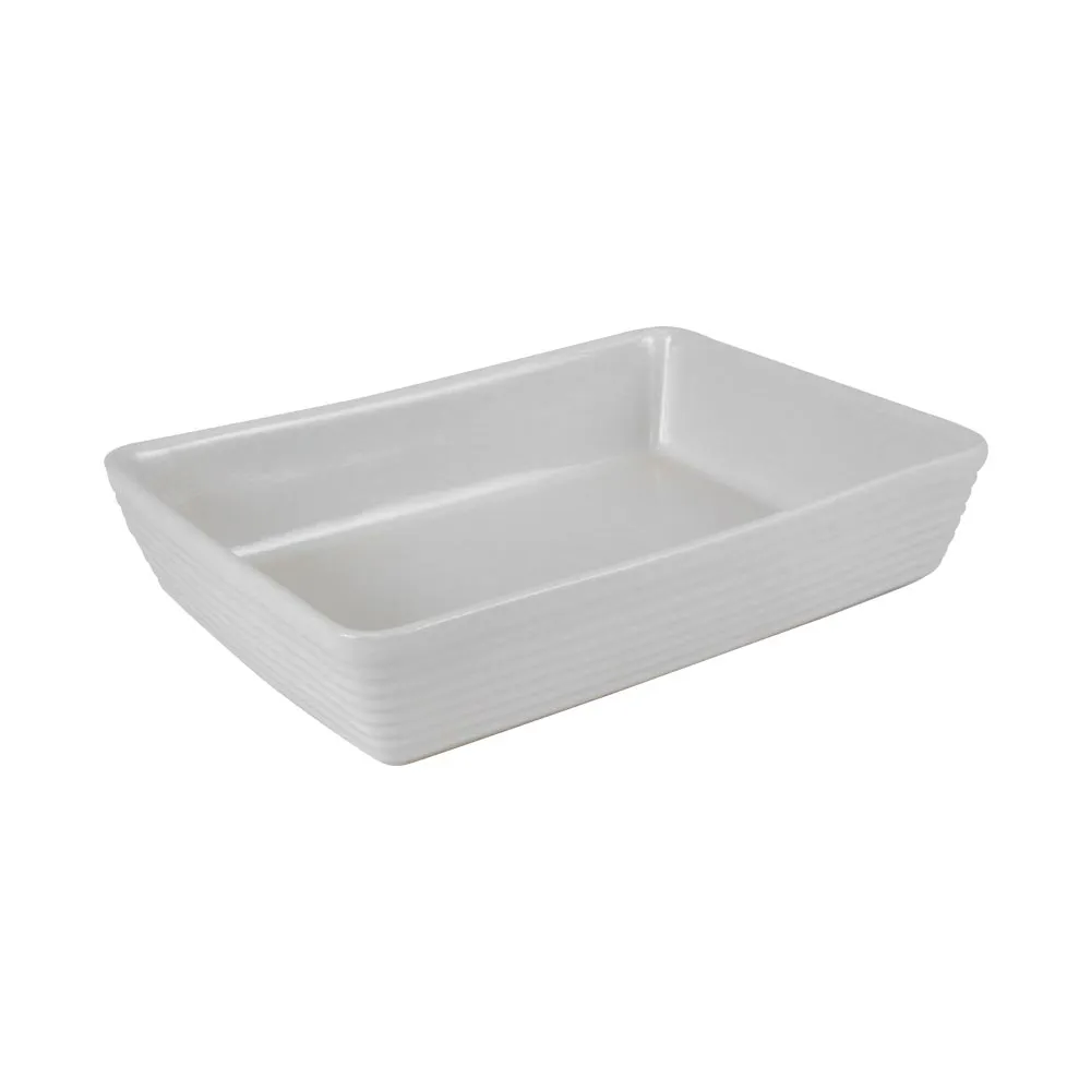 Assadeira Retangular 33cm Gourmet Branco - Jomafe 83101133g - 3