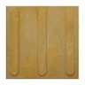 Piso Ladrilho Hidráulico Podotatil Direcional Amarelo 20 X 20 Cm e Caixa com 0,40 M² Borda Reta - 2