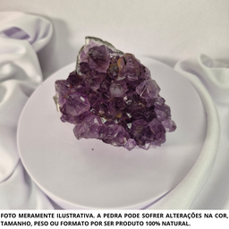 Drusa Ametista Pedra Natural Bruta 150 a 300 Gramas Proteção - 3