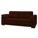 Ver imagem 1 de Sofá Decorativo Sala de Estar Marselha Fixo 2 Lugares 175cm Couro Conhaque - Mozzelar