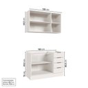 Ver imagem 4 de Cozinha Modulada 2 Peças sem Tampo com Rodapé 1 Aéreo e 1 Balcão Ipanema CabeCasa MadeiraOriginals B