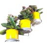 Jardim Vertical: Suporte de Parede Branco Para 3 Vasos | Decoração Sofisticada e Prática! Esquerdo - 2