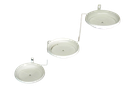 Ver imagem 1 de Jardim Vertical: Suporte de Parede Branco para 3 Vasos | Decoração Sofisticada e Prática! Esquerdo