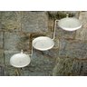 Jardim Vertical: Suporte de Parede Branco Para 3 Vasos | Decoração Sofisticada e Prática! Esquerdo - 4