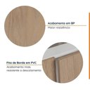 Ver imagem 5 de Cozinha Modulada 2 Peças sem Tampo com Rodapé 1 Aéreo e 1 Balcão Ipanema CabeCasa MadeiraOriginals