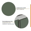 Ver imagem 5 de Cozinha Modulada 2 Peças sem Tampo com Rodapé 1 Aéreo e 1 Balcão Ipanema CabeCasa MadeiraOriginals V