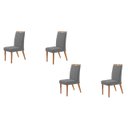 Ver imagem 1 de Kit 4 Cadeiras Paris - Grafite