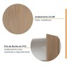 Cozinha Modulada 4 Peças sem Tampo com Rodapé 2 Aéreos e 2 Balcões Ipanema CabeCasa MadeiraOriginals - 5