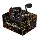 Ver imagem 3 de Carretilha Pesca Esquerda 7.2:1 Proberos 18 Rolamento