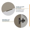 Ver mais imagens de Cozinha Planejada 4 Peças sem Tampo com Rodapé 2 Aéreos 2 Balcões Ipanema CabeCasa MadeiraOriginals m