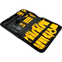 Jogo de Espátulas de Nylon e Chaves para Som Automotivo com 20 Peças Vonder - 1