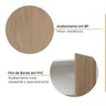 Cozinha Modulada 4 Peças sem Tampo com Rodapé 2 Aéreos e 2 Balcões Ipanema CabeCasa MadeiraOriginals - 7
