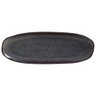 CONJUNTO C/ 4 TRAVESSAS OVAL RASA GRANDE ORGÂNICO TITANIUM 36x13 cm - 1