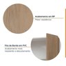 Cozinha Modulada 4 Peças sem Tampo com Rodapé 2 Aéreos e 2 Balcões Ipanema CabeCasa MadeiraOriginals - 7