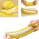 Ver imagem 4 de Fatiador de Banana de Plástico Walfos, Utensílios de Cozinha, Cortador de Frutas e Vegetais