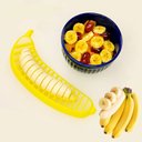 Ver imagem 1 de Fatiador de Banana de Plástico Walfos, Utensílios de Cozinha, Cortador de Frutas e Vegetais