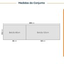Ver imagem 4 de Cozinha Modulada 4 Peças sem Tampo com Rodapé 2 Aéreos 2 Balcões Ipanema CabeCasa MadeiraOriginals m