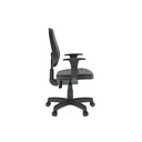 Ver mais imagens de Cadeira de Escritório Ergonômica Giratória e Regulável com Braços Internauta Preta