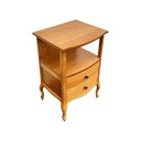 Ver imagem 4 de Mesa Cabeceira Duas Gavetas com Prateleira