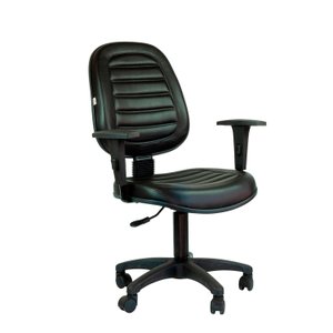 Cadeira Giratória Internauta com Braço T - Int1105pt25pt