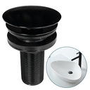 Ver imagem 1 de Valvula Click 7/8 Inox Ralo Pia Banheiro Cuba Lavabo Lavatorio Escoamento