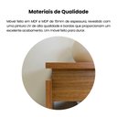Ver imagem 6 de Aparador com Prateleira Creta Marrom/Cinamomo
