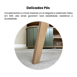 Mesa de Centro 100% MDF Orgânica - 5