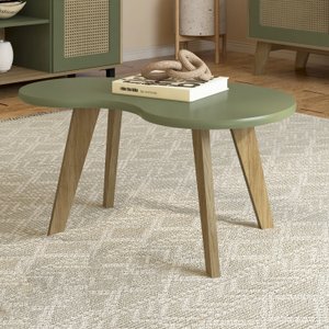 Mesa de Centro 100% MDF Design Orgânica