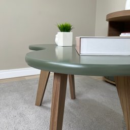 Mesa de Centro 100% MDF Orgânica - 11