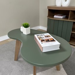 Mesa de Centro 100% MDF Orgânica - 14