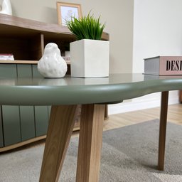 Mesa de Centro 100% MDF Orgânica - 10