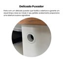 Ver imagem 7 de Rack para TV até 50 Polegadas MDF 120cm 1 Portas 2 Nichos Frank Marrom