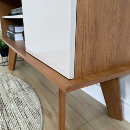 Rack para Tv até 50 Polegadas 1 Portas 2 Nichos Frank - 11