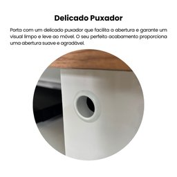 Rack para Tv até 50 Polegadas 1 Portas 2 Nichos Frank - 7