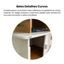 Ver mais imagens de Rack Moderno para TV até 50 Polegadas MDF 122cm 1 Porta Royal Marrom