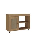 Ver imagem 3 de Rack para TV até 49 Polegadas MDF 91cm Rodizios Sampa Marrom