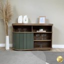 Ver mais imagens de Buffet para Sala de Estar Magnum 120,0cm x 75,0cm x 45,0cm Marrom/Carvalho/Off White/Menta