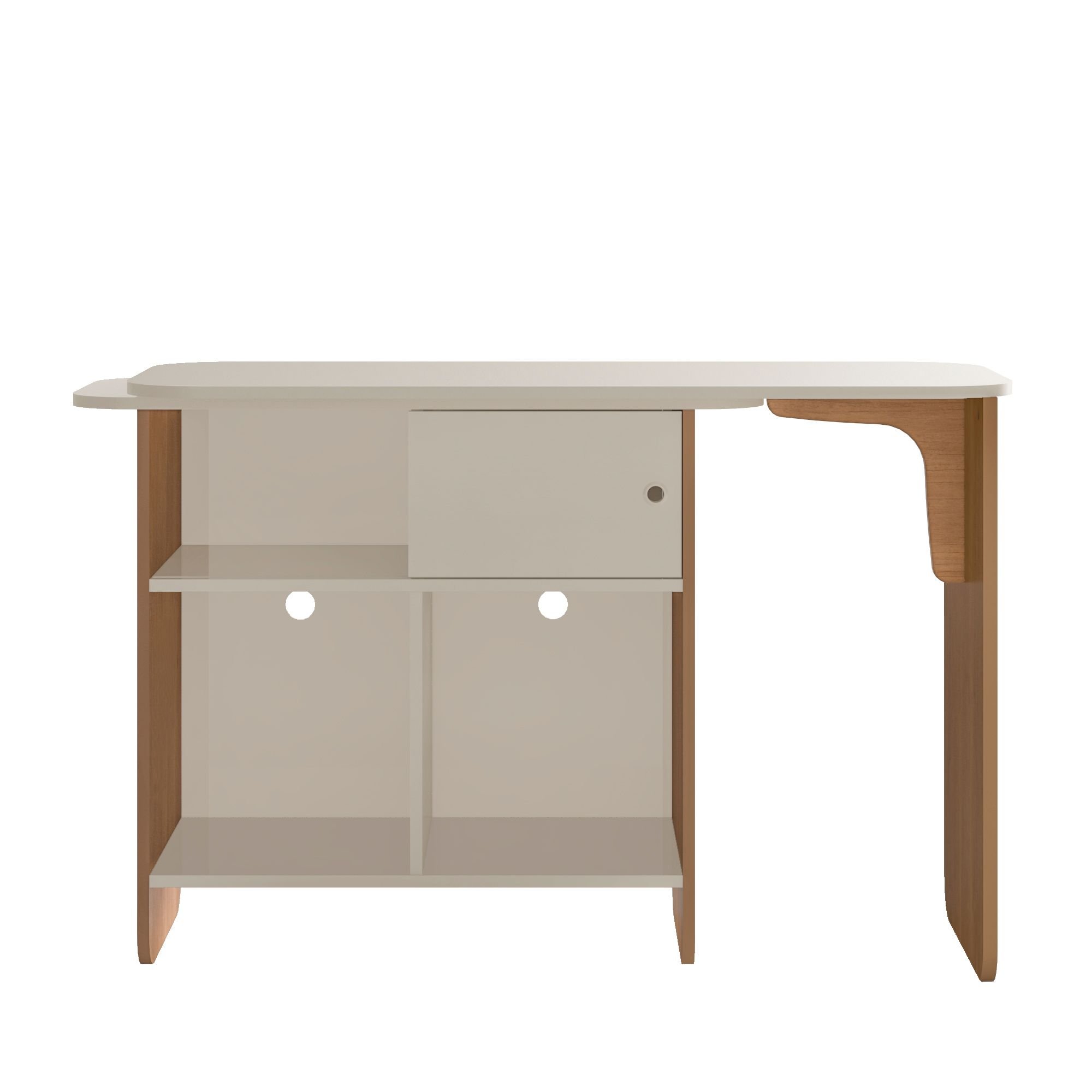 Escrivaninha com Estrutura flexível 4 Nichos, 1 Porta Nomad - 19