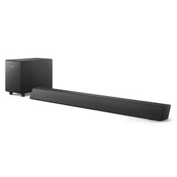 Soundbar Philips Tab5305/78 2.1 Canais Subwoofer Wireless 70w Bluetooth Hdmi Arc Preto - 1