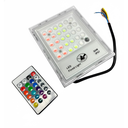 Ver imagem 5 de Refletor Led Holofote Externo 50w Rgb 16 Cores Ip67 Bivolt 127/220v Branco Rgb