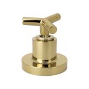 Ver imagem 3 de Acabamento Para Registro Banheiro Chuveiro Trizeta Dourado Brilhante Padrão Fabrimar 1/2" - 3/4" ou