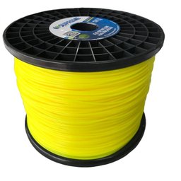 Fio de Nylon Roçadeira 2,25kg Quadrado 3,3mm 250g - 1