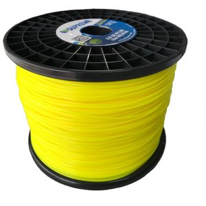 Fio de Nylon Roçadeira 2,25kg Quadrado 3,3mm 250g