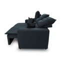 Ver imagem 6 de Sofá Retrátil e Reclinável 180cm Suede com Molas Espirais Europa King House