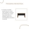 Escrivaninha Mesa Escritório 1350 Cm Tamburato Robusta e Elegante - 5