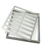 Ralo Grelha Pluvial 20x20 Aluminio com Tela Anti Escorpião e Suporte - 2