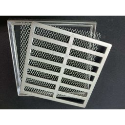 Ralo Grelha Pluvial 20x20 Aluminio com Tela Anti Escorpião e Suporte - 3